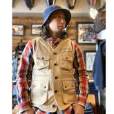 May club -【WESTRIDE】FORT MORGAN VEST - BEIGE